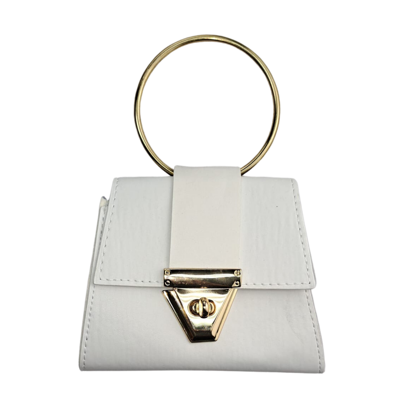 Girls' Adorable Handbag - Pink/Offwhite