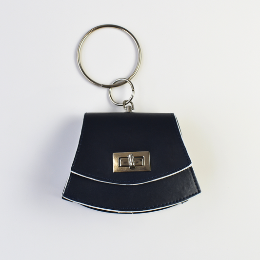 Girls' Fancy Look Purse - Pink/Navy