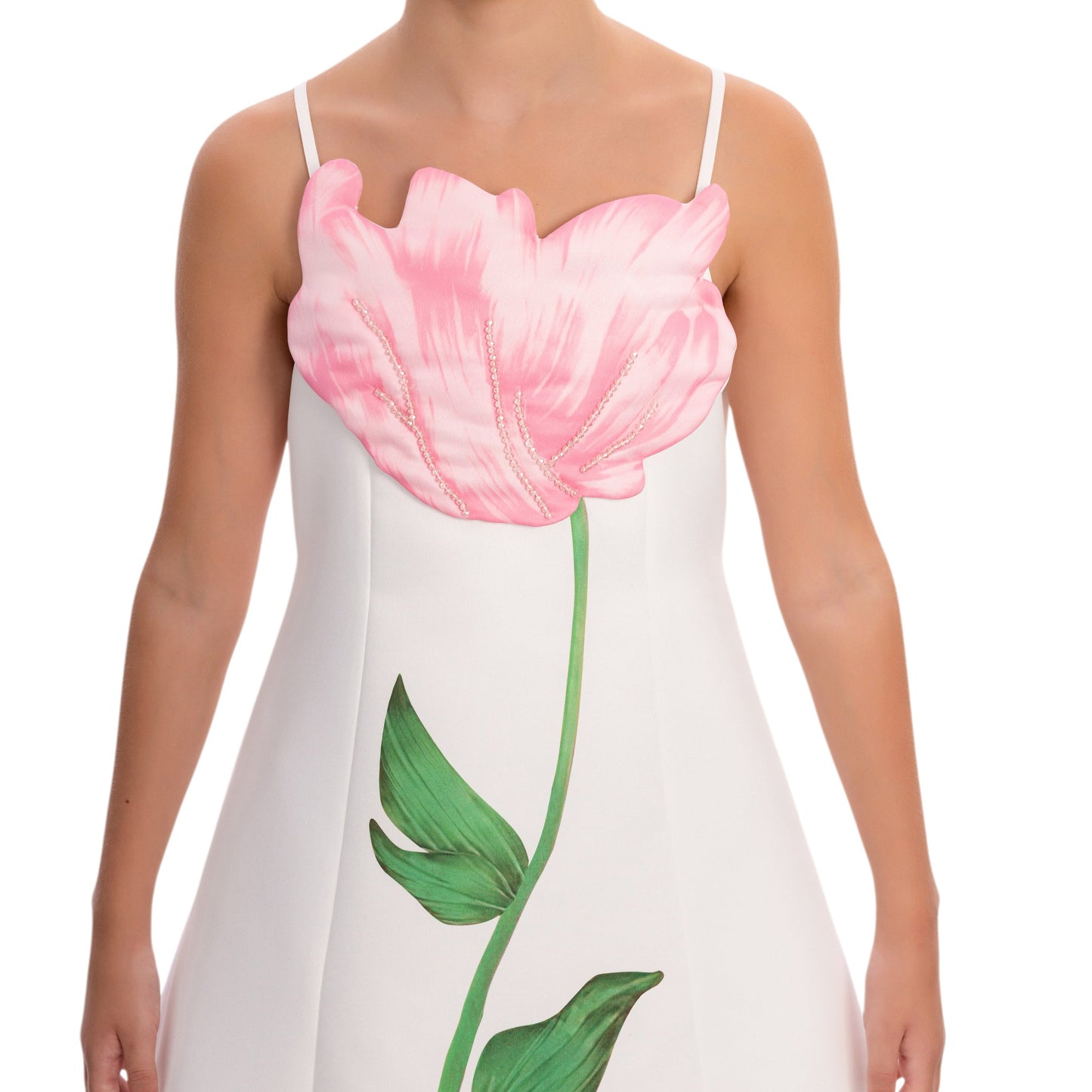 Girls' Blooming Belle Formal Dress - Offwhite