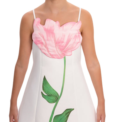 Girls' Blooming Belle Formal Dress - Offwhite