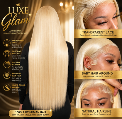 613 Honey Blonde Lace Front Human Hair Wig