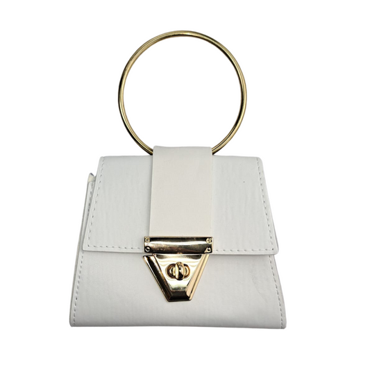 Girls' Adorable Handbag - Pink/Offwhite