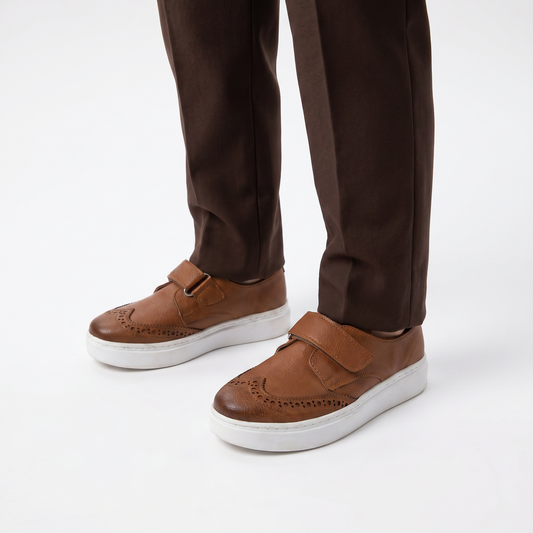 Dan Tan Boys Shoes