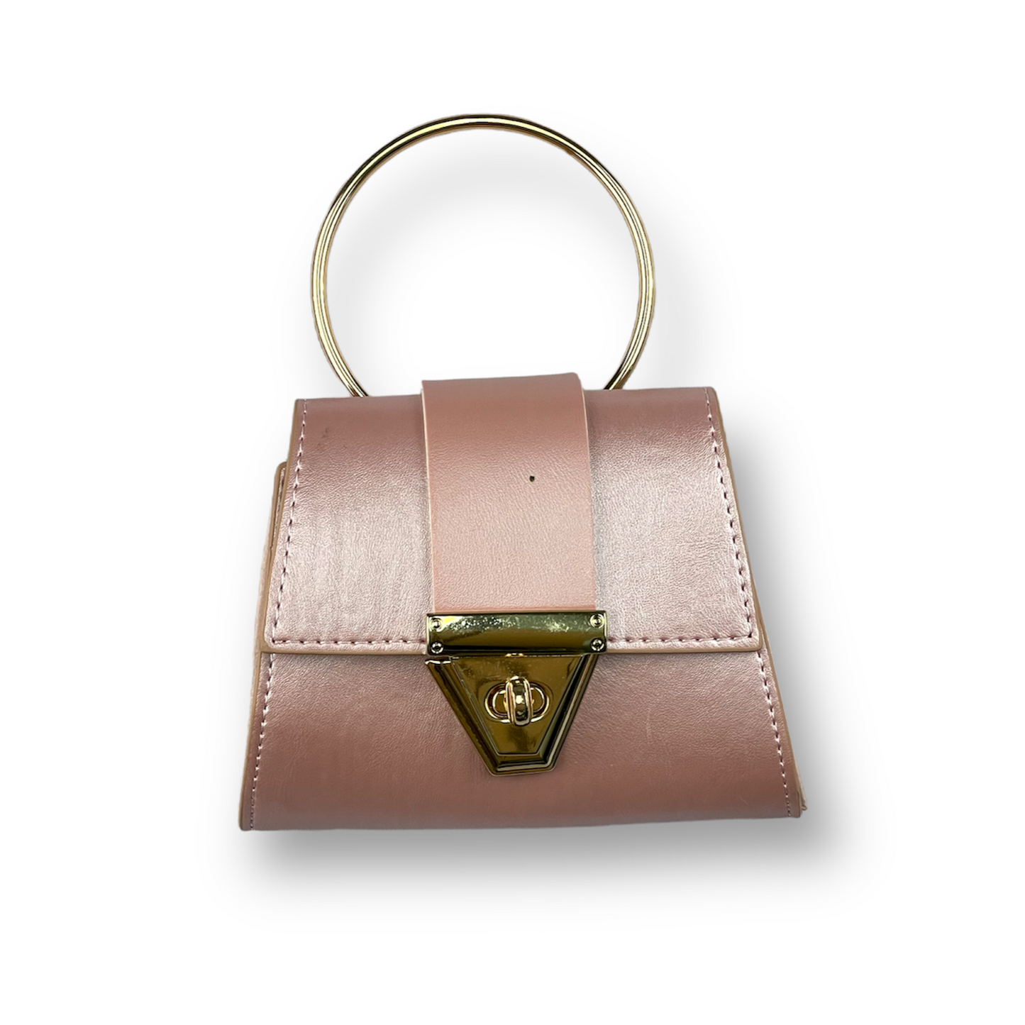 Girls' Adorable Handbag - Pink/Offwhite