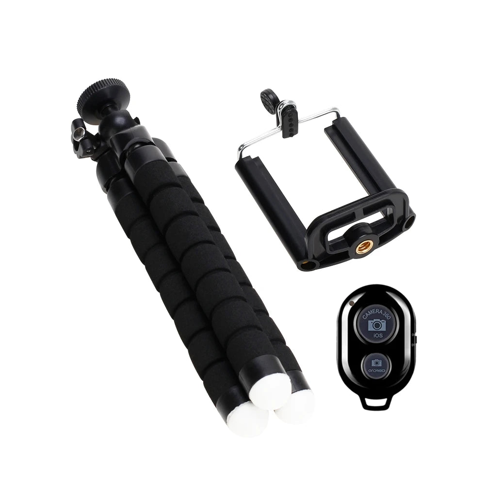 Flexible Mini Tripod for Smartphones and Cameras