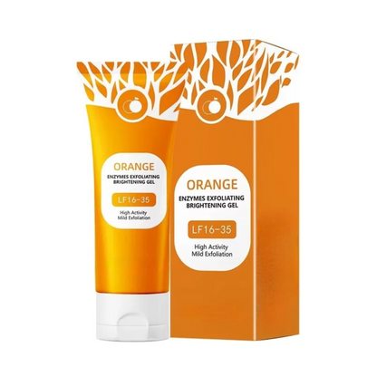 Orange Facial Exfoliating Gel - Gentle Scrub