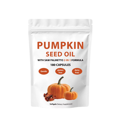 Pumpkin Seed Oil Soft Capsules for Wellness